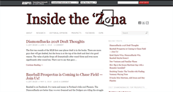Desktop Screenshot of insidethezona.com